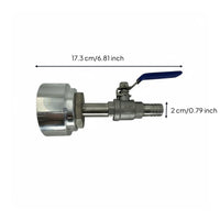 Tank Drain Valve   Tote Adapter Easy Installation Tote Container