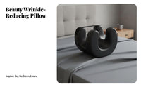 Soft Cushioning Ergonomic Face Pillow Skin-Friendly Face Cradle Pillow Silky Material for Beauty Enthusiasts, Side Sleepers, Bed, Bedroom