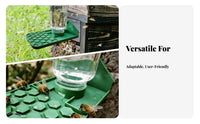 Hangable Water Dispenser Anti-Drowning Design Bee Water Feeder Easy to Refill for Beekeepers, Gardeners, Outdoor, Apiary, Garden
