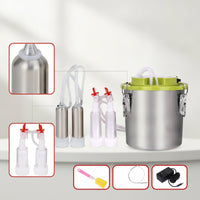 Two-in-oneUse Electric Milking Machine Electric Milker for Farmers, Homesteaders, Farms