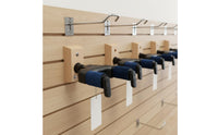 Secure Hold Self-Locking Guitar Hanger Stable Self-Locking Guitar Wall Mount Space Saving Instrument Wall Cradle Easy Installation for Practice Room, Studio, Stage