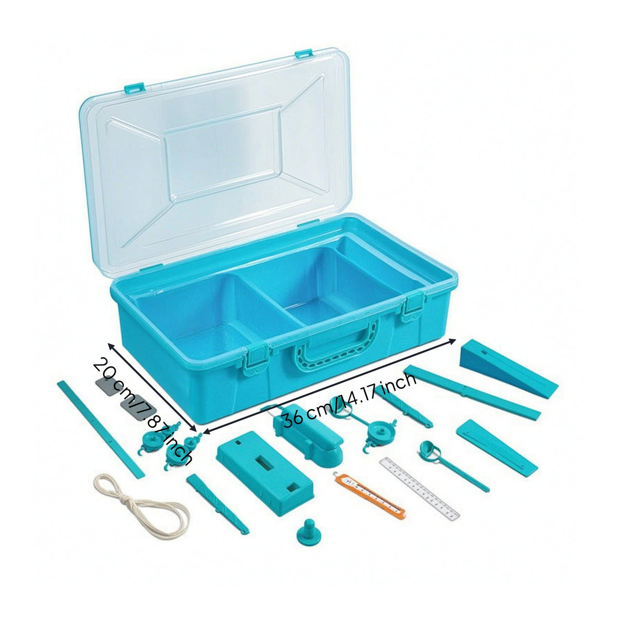 Instructional Mechanics Experiment Kit Junior Physics Experiment Kit with Storage Case Starter Mechanics Learning Set Beginner for Home Study