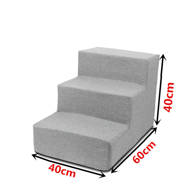 Pet Stairs for Small Dogs with Removable Washable Cover