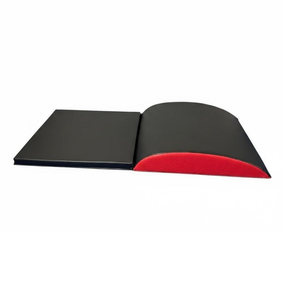 Lumbar Support Arched Ab Mat Lightweight & Portable Arched Back Cushion High-Density Foam Sit-up Pad Full Range of Motion for Home Gym Users, Beginners, Athletes, Abdominal Training, Floor Exercises, Workout