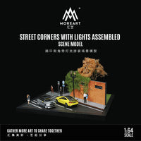 1:64 Scale Street Scene Light-Up Assembly Model Kit