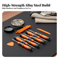 13 Pieces 13-in-1 Exact Screwdriver Set Rotating End Cap Exact Screwdriver Set Electronics Repair Tool Kit for Hobbyists