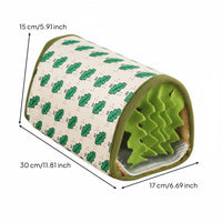 Guinea Pig Hideaway Tube Breathable Material Small Pet Tunnel Waterproof Material Soft Guinea Pig Tunnel for Hamsters, Chinchillas, Cage, Playpen