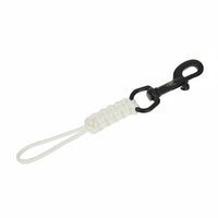 316 Stainless Steel Underwater Diving Lanyard Luminescent in the Dark BCD Gear Keeper Secure Attachment for Underwater