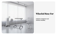 Stainless Steel Rolling Trolley Heavy Duty Movable Salon Trolley Tray Cart Medical Instrument Tray Stand for Hospital, Medical Facility, Spa