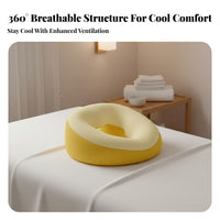 Massage Face Cradle Supportive Memory Foam Face Cradle Ergonomic Design