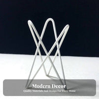 Desktop Size coiled Metal Holder Stable Base Air Plant Display small-sized House Decoration Minimalist Design for Home Decorators, Office Workers, desktop surface, Living Room, Shelf, shelf