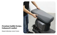 High-End Electric Scooter Saddle Comfortable Cushion E-Scooter Replacement Seat Ergonomic Design for DIY Enthusiasts, Adults, City Commuting