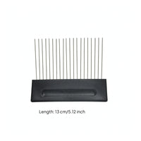 Stainless Steel Tooth Comb Textured Texture Tool Rust-Resistant for Art Studios