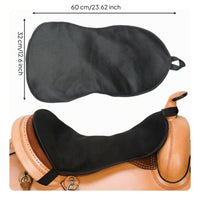 Contoured Horse Saddle Pad Moisture Wicking Contoured Saddle Pad Spine Relief