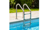 5-Step Pool Ladder Resistant Stainless Steel Pool Ladder Heavy Duty for Hotels, in-Ground Pools