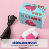 Mini Electric Iron for DIY Beadwork, Portable Ironing Tool, Suitable for Fabric Crystal Crafts, Child-Friendly Design
