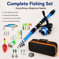 fishing rod and tackle kit