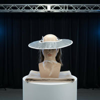 ventedTop Hat Structured Wide-Brim Hat Lightweight