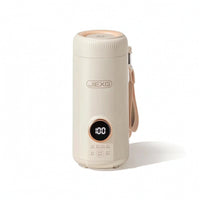 Electric Kettle Cup Insulated Portable Water Boiler Double-Wall for Dorm