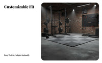 Non-Slip Interlocking Foam Mat Noise-Reducing Interlocking Foam Tile Soundproof Shock Absorbing Floor Mat Easy Assembly for Garage, Basement