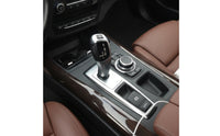 Center Console Shifter Bezel Cup Holder Trim Panel Replacement Gear Gearshift Surround Cover Molded Gear Selector Surround for Interior Restoration