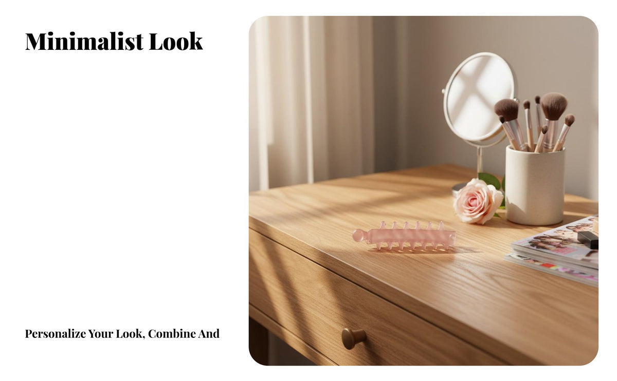 Banana Hair Fastener Korean Design Banana Fastener Upright Grip Comb DIY Base Grip Comb All-Match Design for Common Wear