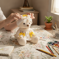 10cm Doll Clothes Set "Little Egg Yolk" Cotton Doll Outfit