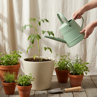 Long Spout Watering Can Large Capacity for Garden Plants and Flowers