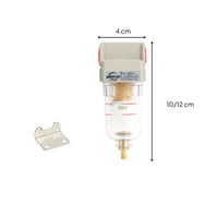 Pressure Rated Threaded Pneumatic Air Filter Long-Lasting Metal Body Pneumatic Air Filter Heavy Duty Industrial Part