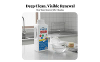 1000 G Whitening Effect Shoe Cleaning Powder Restores Whiteness Sneaker Whitener Powerful Stain Removal for Athletes, Students, Home, Travel