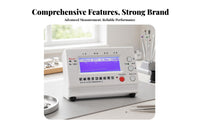 violetBlue Display Mechanical Watch Timegrapher Front Buttons Watch Rate Tester Indicator Light for Watchmakers