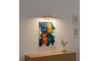 No Wiring Wireless Controller Control Picture Light Dimmable Rechargeable Picture Light 3 Color Temperatures for Art Display