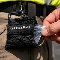 CPR Face Shield with One-Way Valve Keychain for Emergency First Aid