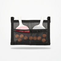 Hanging Mesh Pouch with Straps Space-Saving Under-Table Organizer Long-Lasting
