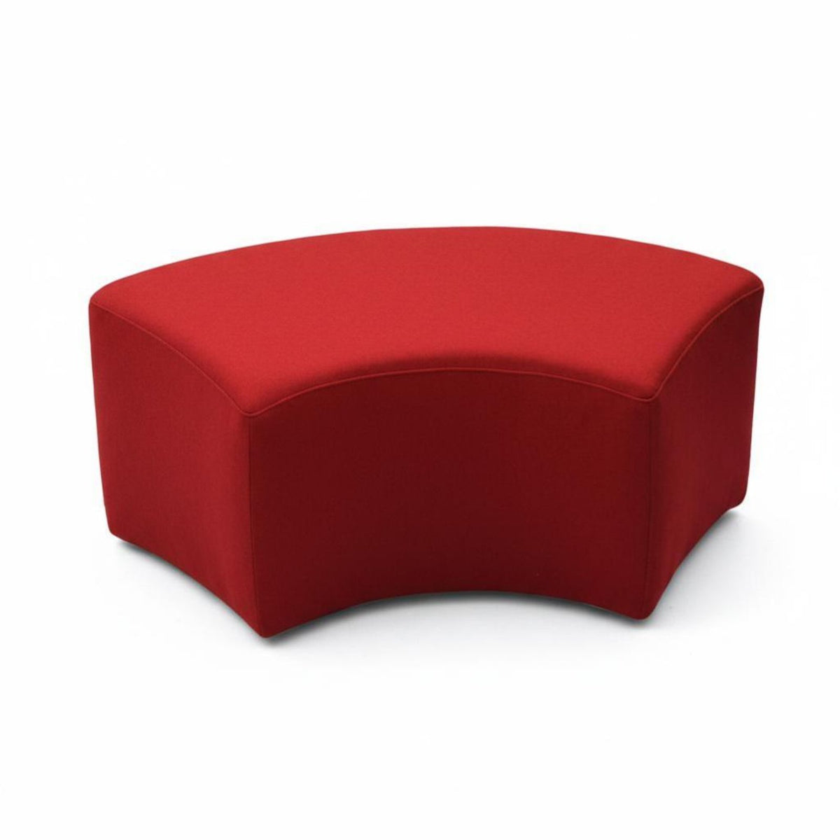 Nordic Design Round Fabric Pouf Minimalist aesthetic Round Pouf Ottoman Soft and Comfortable Indoor Seating Multi-Functional for Cafe Owners, Interior Decorators, Living Room, Coffee Shop, Rest Area, Entryway