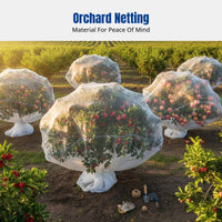 Bird Netting Mesh Cover for Fruit Trees, Durable Protection for Blueberry, Nectarine, Mulberry