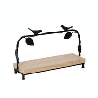 Wooden Dessert Display Stand Luxury Cake Display Stand Retro Wooden Dessert Tray for Banquet