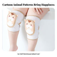 Padded Protection Baby Crawling Knee Pads Safeguarding Cushion Baby Knee Pads Lightweight for Babies, Infants, Playtime, Hardwood Floors
