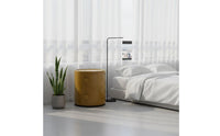 Bedside Cabinet Modern Minimalist Round Nightstand Versatile Use Multi-Layer Storage Cabinet for Bedroom, Living Room, Washroom