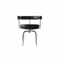 Modernist Movement Inspired Design cylindrical Frame rotating Armchair Minimalist Aesthetic Lounge Chair robustDuty Support Indoor Furniture Easy Assembly for Readers, Homeowners, Apartment Dwellers, Balcony, Living Room, perusing corner, Bedroom