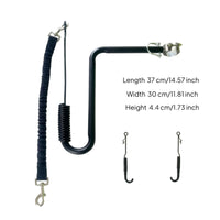 Adjustable Dog Bike Leash with Shock Absorber Sturdy Bike Leash with Shock Absorber Strong Comfortable for Cyclists