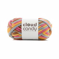 Variegated T-Shirt Yarn DIY Projects Chunky Textile Yarn for Knitters