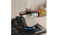 Induction Cooktop Compatible Stainless Steel Pressure Cooker Multi-Functional Burst-Proof-Proof Pressure Cooker Multiple Safety Features Kitchen Cookware Time Saving for Home Cooks, Chefs