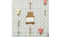 Die-Cut Winding Card Flat Cord Organizer Compact Thread Card Lightweight for Crafters, Diyers, Craft Rooms, Tackle Boxes