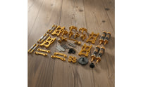 Metal Kit Close-Tolerance RC Car Parts with Shock Absorbers Damping Part for WLtoys 1/14 144001 144002 144010