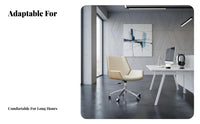Modern Minimalist aesthetic Highspine Ergonomic Chair effortless Rolling Casters Office Furniture Adjustable Headrest rotating Seat for managements, Remote Workers, Students, Study Room, Workstation