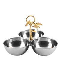 Fruit Bowl Stand Modern Tabletop Centerpiece Compact for Reception, Hosts