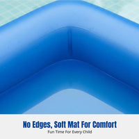 Heavy-Duty Inflatable Pool, Kids Water Play Center, Reinforced PVC, Outdoor Fun, Fishing, Water Play Area