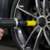 6 Pieces Color Coded Wheel Socket Set High Turning Power Non-Marring Lug Nut Socket Set Alloy Steel Vanadium Steel for DIYers