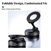 Foldable Phone Mount 360° Rotation Rotating Vacuum Suction Phone Stand Hands Use for Office, Home